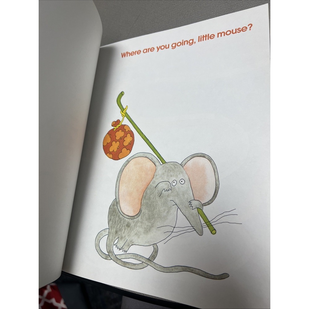 Where Are You Going, Little Mouse? by Robert Kraus (English) Paperback Book Nice - Picture 9 of 15